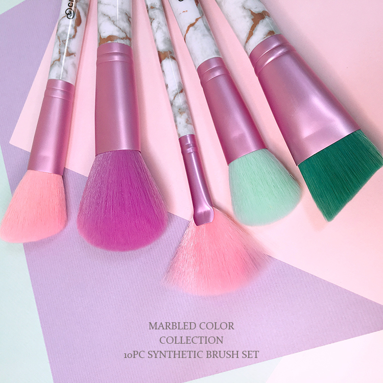 CITYCOLOR 大理石絢彩仙境刷具10件組