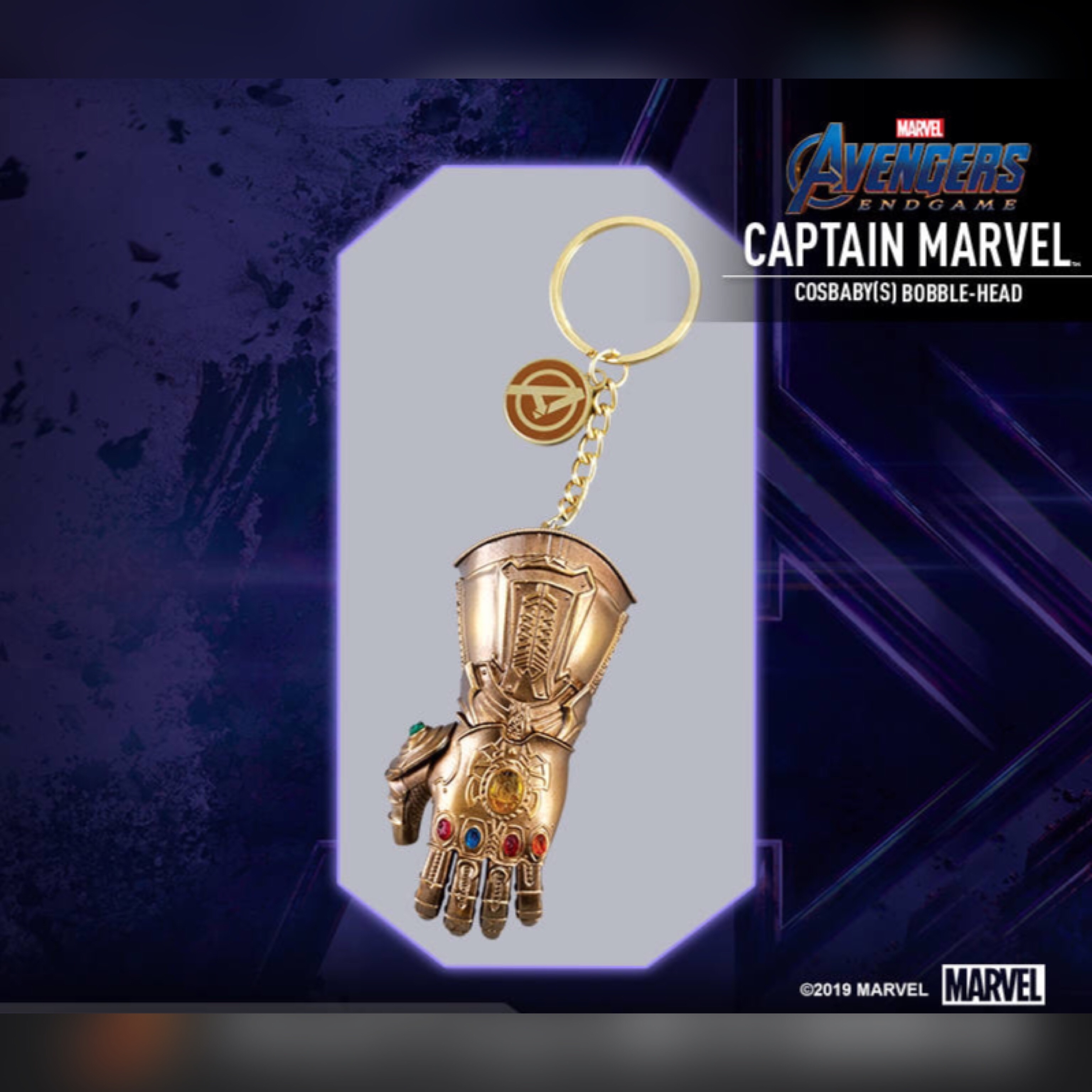 hot toys infinity gauntlet keychain