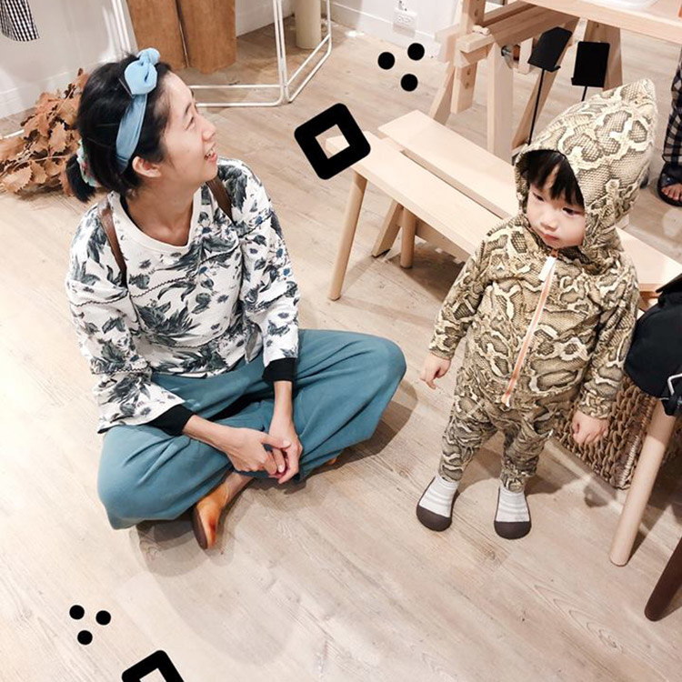 許許兒有機棉寬褲顧客實穿