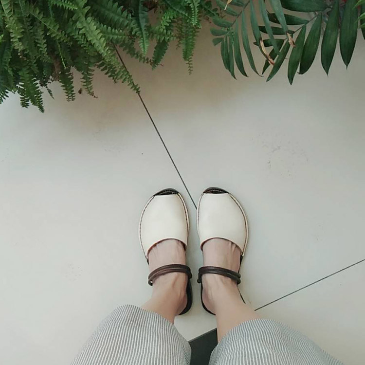 許許兒咬一口三穿式真皮涼拖鞋顧客實穿心得