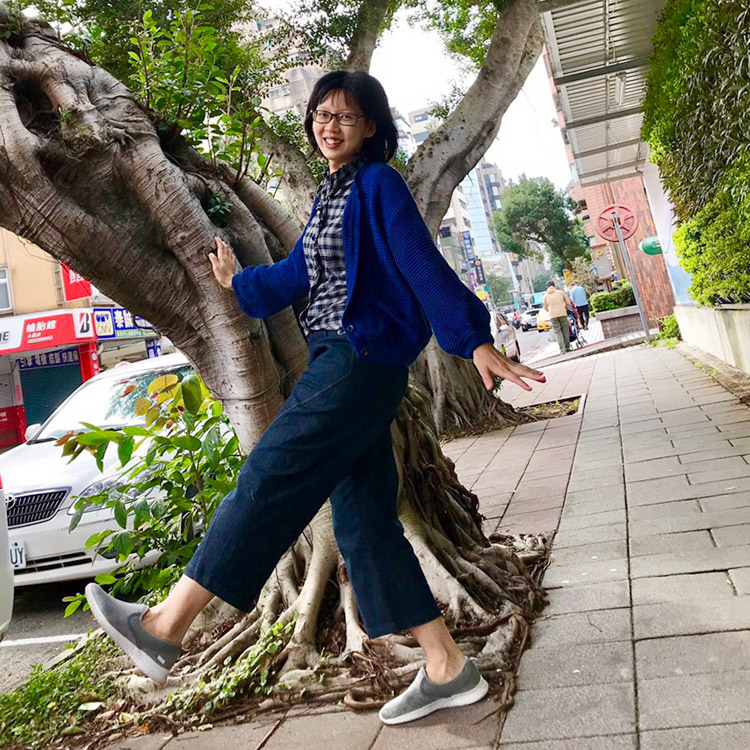 許許兒有機棉刷毛寬褲顧客實穿