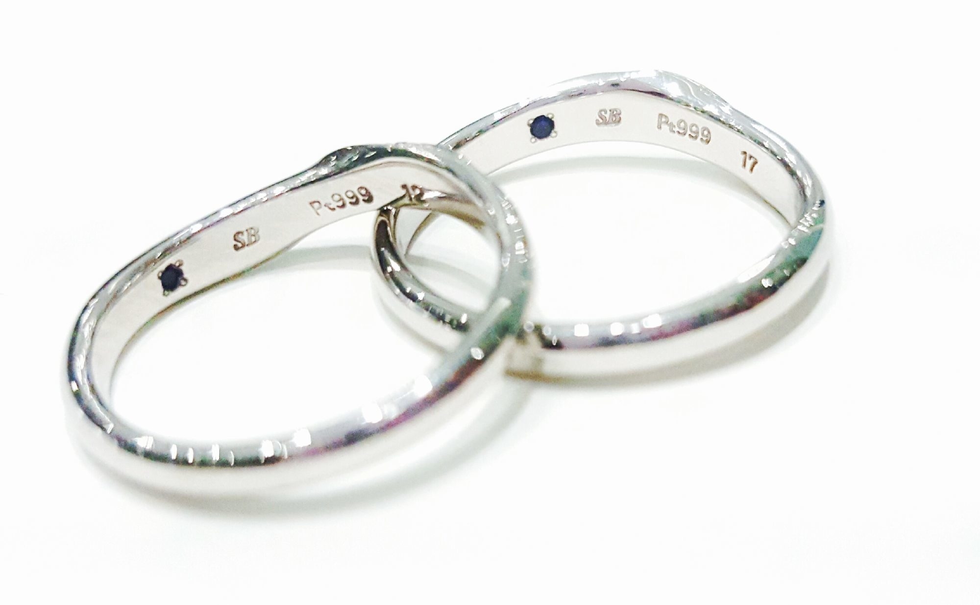 Something Blue - Embrace 鉑金 (Pt999) 結婚戒指