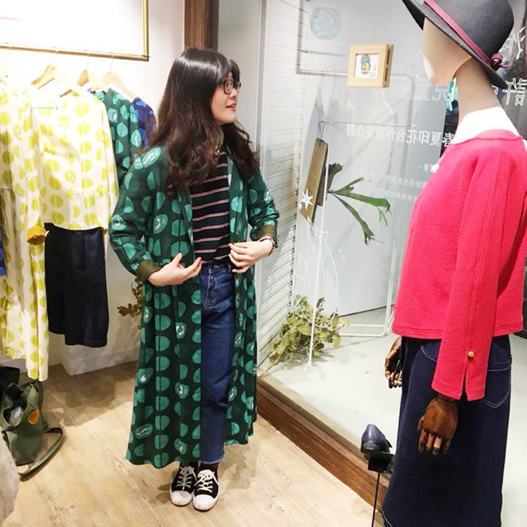 許許兒x兒童島聯名插畫手繪印花涼感洋裝顧客實穿