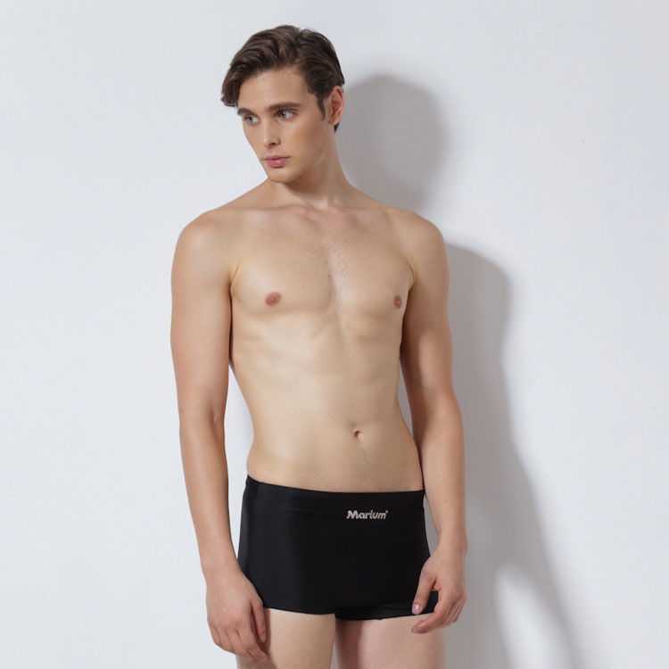 MAR-S4171  大男休閒五角褲-黑色