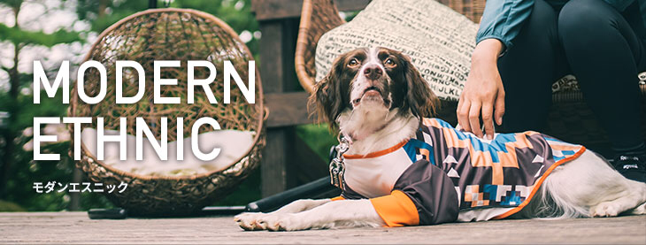 ACTIVE WAN 中大型犬輕量雨衣-現代民族