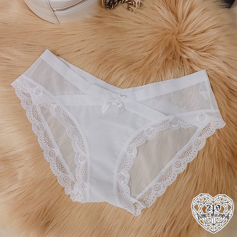 F-歐美性感蕾絲冰絲無痕內褲