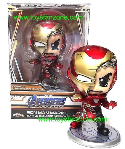 hot toys iron man endgame battle damaged