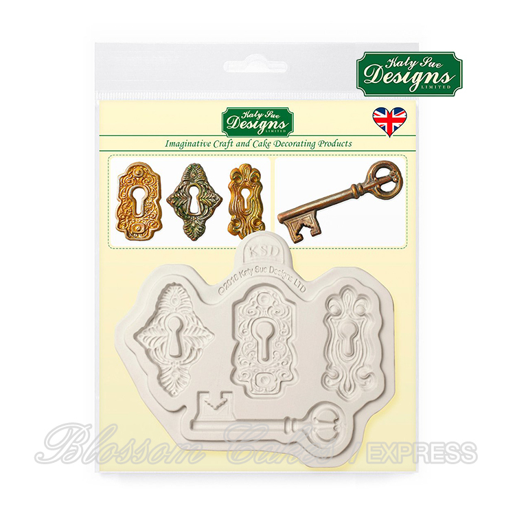 Katy Sue Locks and Key - Silicone Mould
