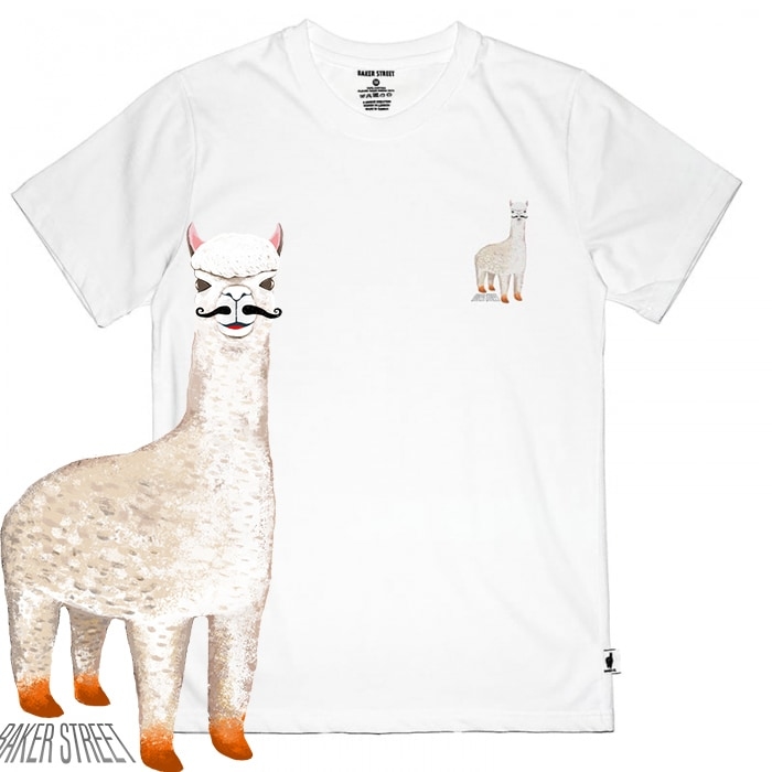 Mustache Alpaca 短袖T恤