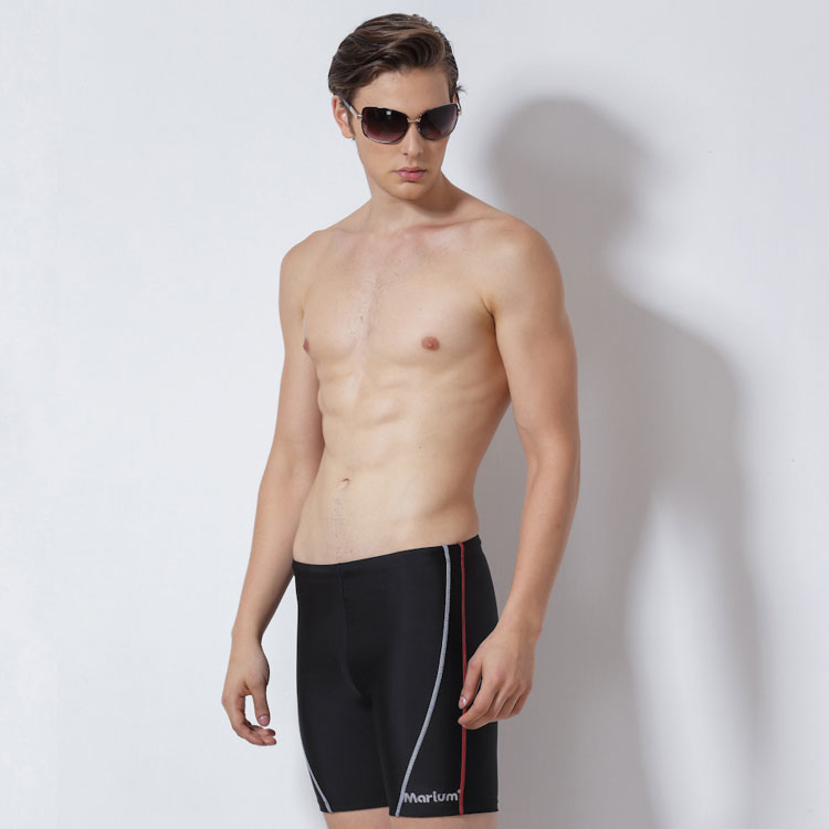 MAR-1160 大男休閒三分褲─黑