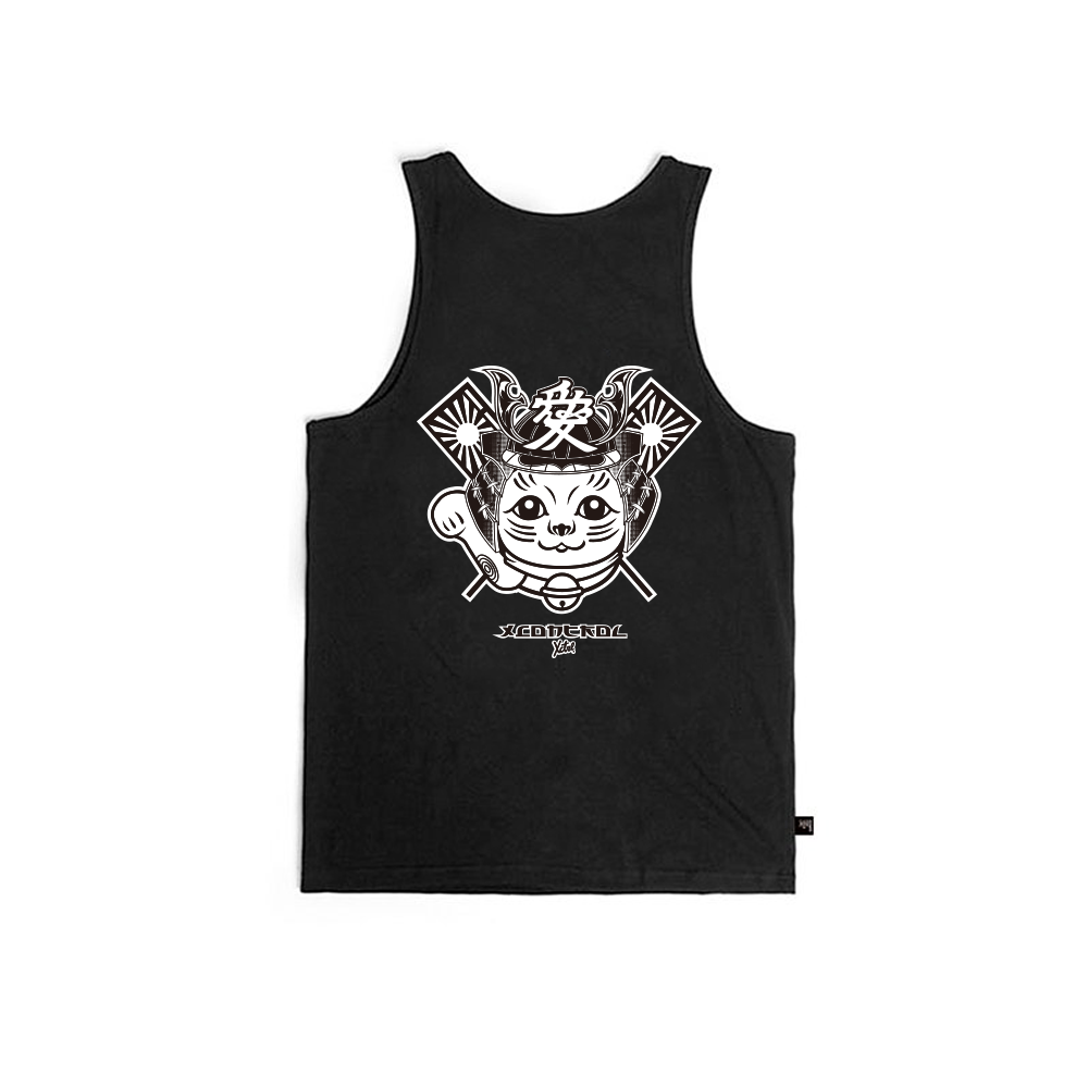 XCTRL 直江兼續招財貓背心-黑
