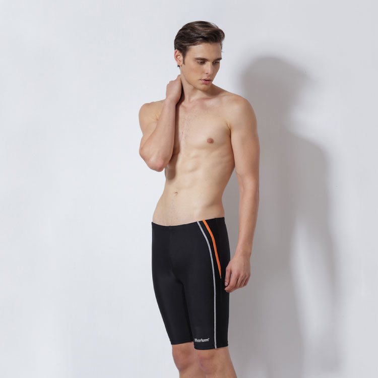 MAR-2179 大男休閒五分褲─黑