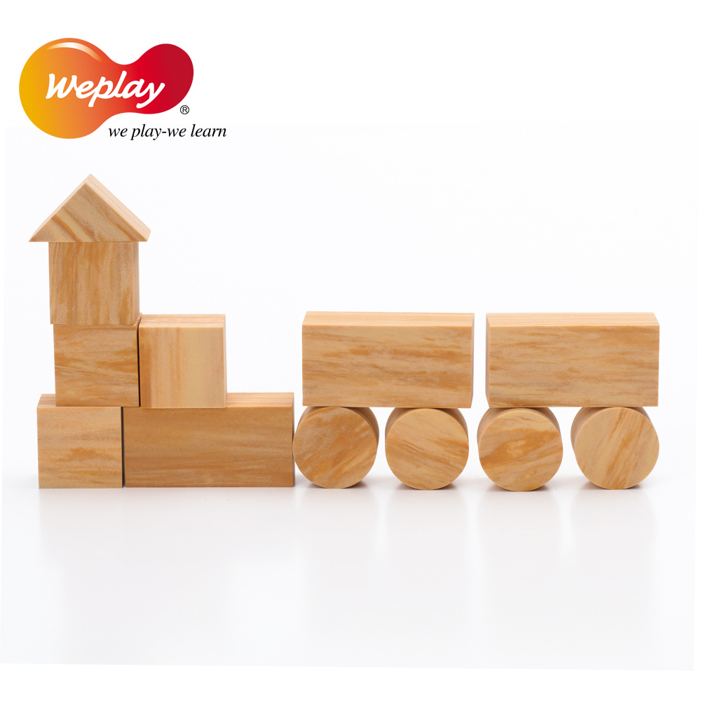 Weplay 軟質木紋積木4cm-68件