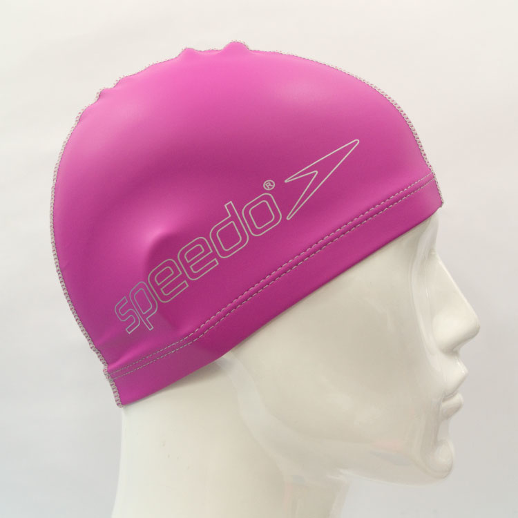=Speedo=兒童合成泳帽 Pace 粉紅 - SD8720731341