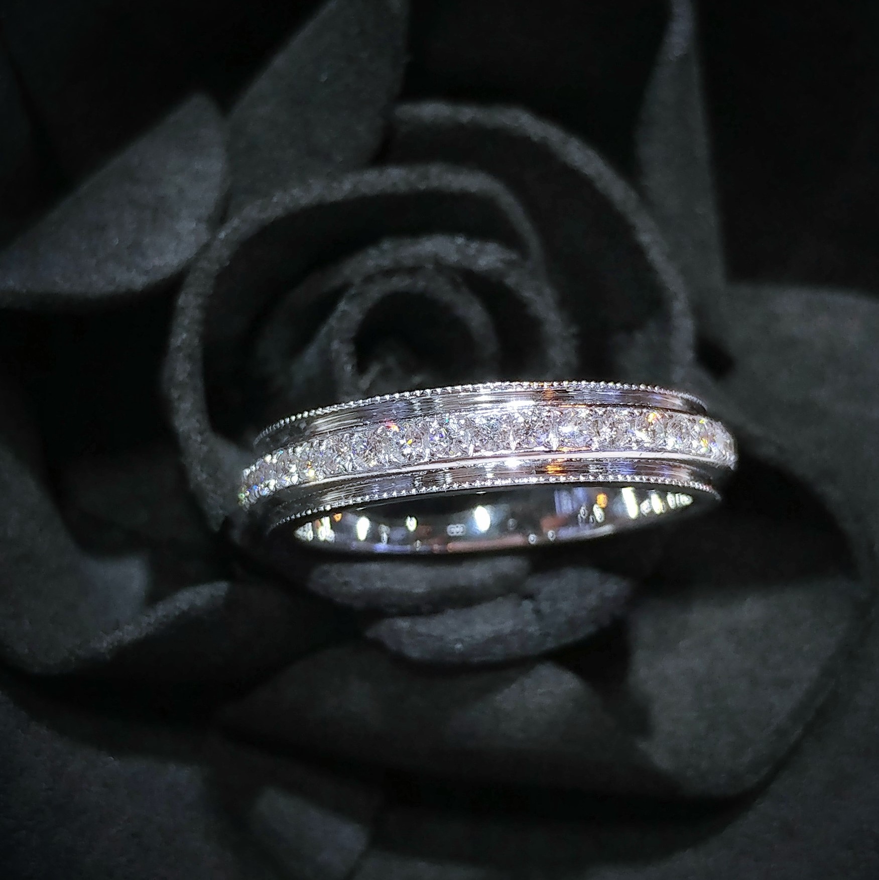 18K White Gold 0.44ct Diamond Eternity Ring