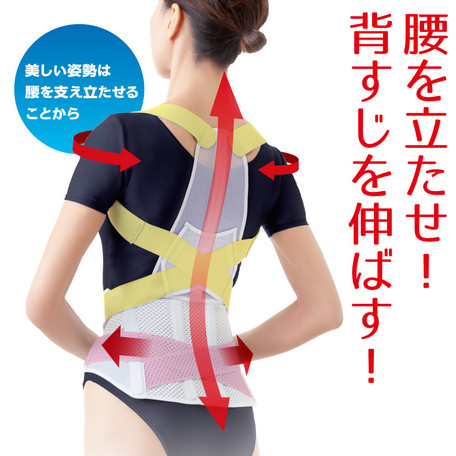 日本製 Doctor Series Posture Belt 矯形健康腰帶 【日本整形外科學會骨科專家開發品牌】