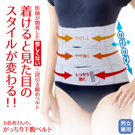 日本製 Doctor Series Perplexity Belt 矯形修身腰帶 【日本整形外科學會骨科專家開發品牌】