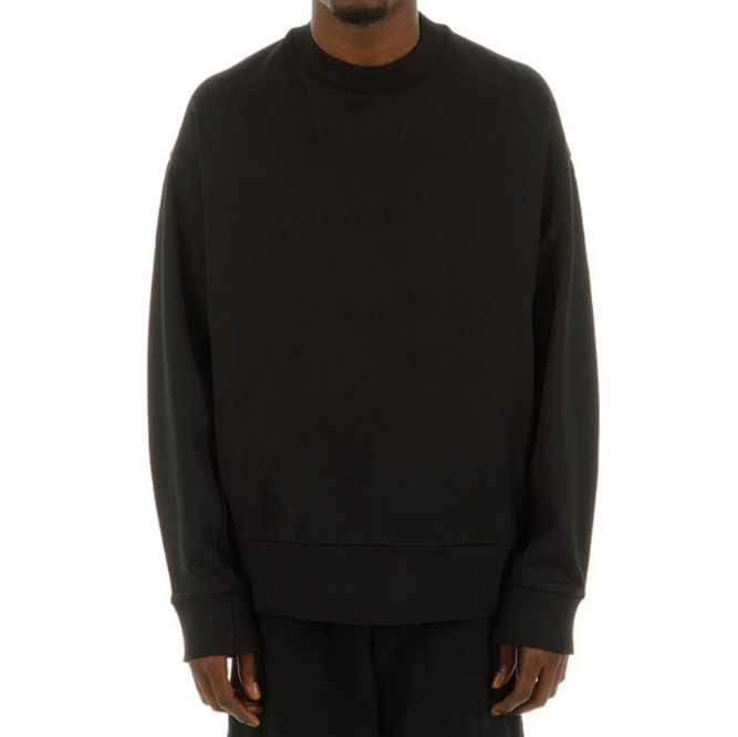 【 Y-3 SIGNATURE GRAPHIC CREW SWEAT 手寫簽名大學TEE 黑色 】