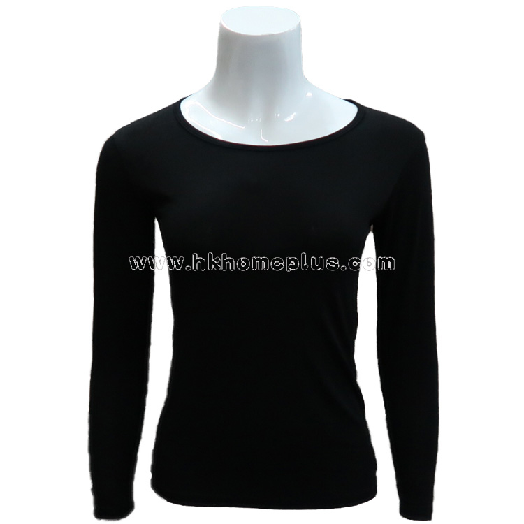 GiGi: 女裝莫代爾圓領長袖