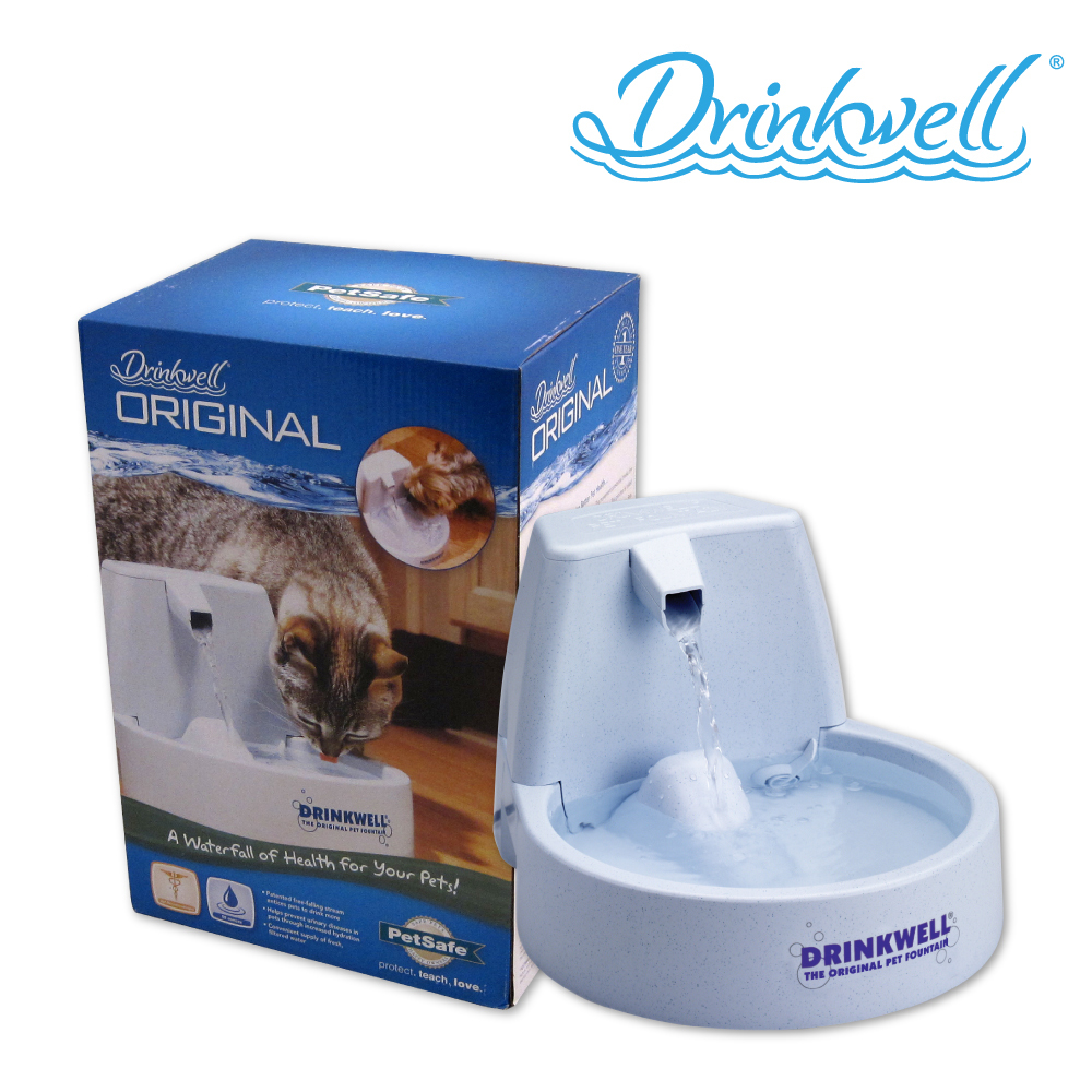 原創寵物瀑布噴泉｜好好喝