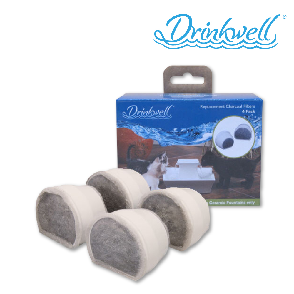 陶瓷噴泉活性碳濾網組｜好好喝