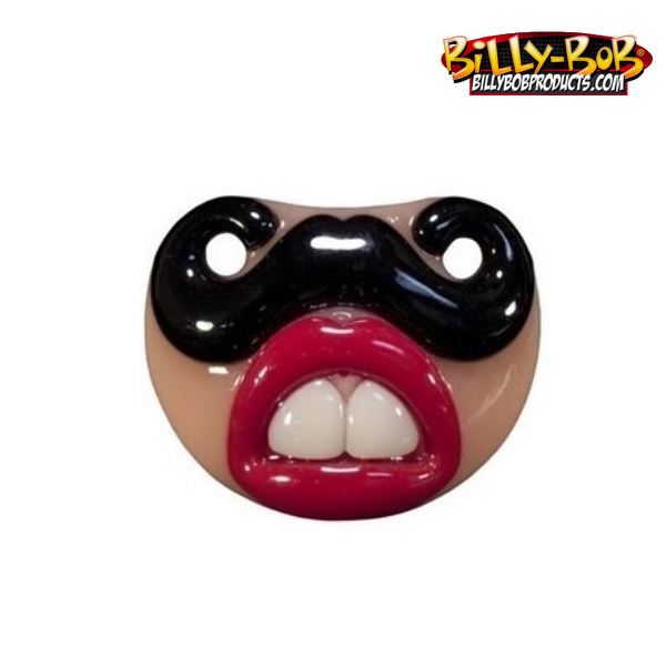 (現貨)美國Billy-Bob俏鬍子暴牙搞怪奶嘴
