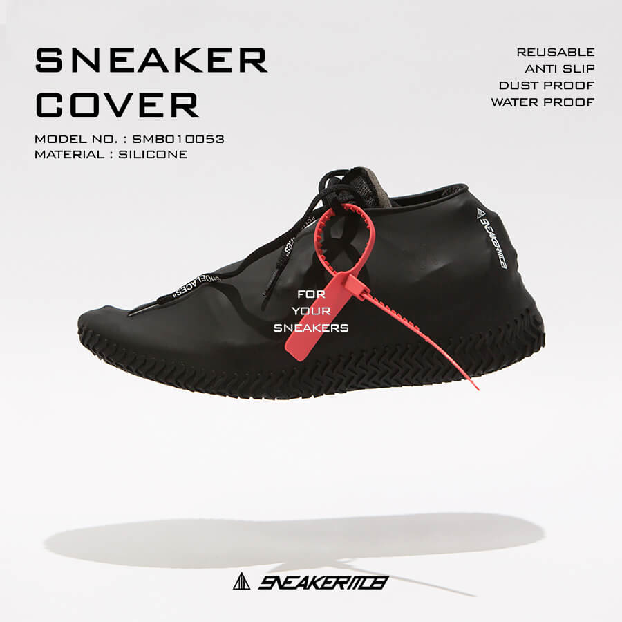 現貨| SNEAKERMOB SNEAKER COVER 防水鞋套 / 科技黑