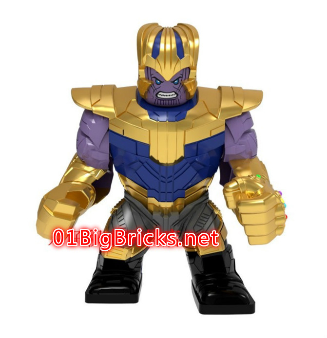 Thanos Avengers Endgame Custom Marvel DC Super Heroes Minifigs Fit Lego P2057