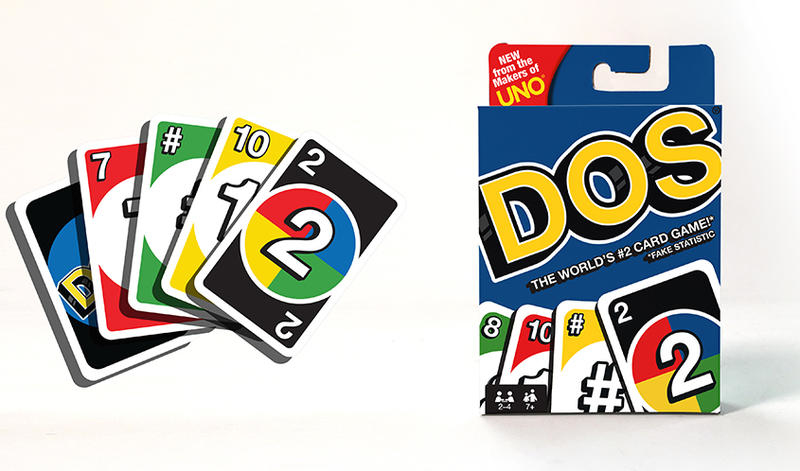 DOS Card Game Mattel