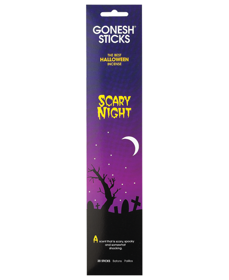 GONESH STICKS - Fall - Scary Night Incense x20