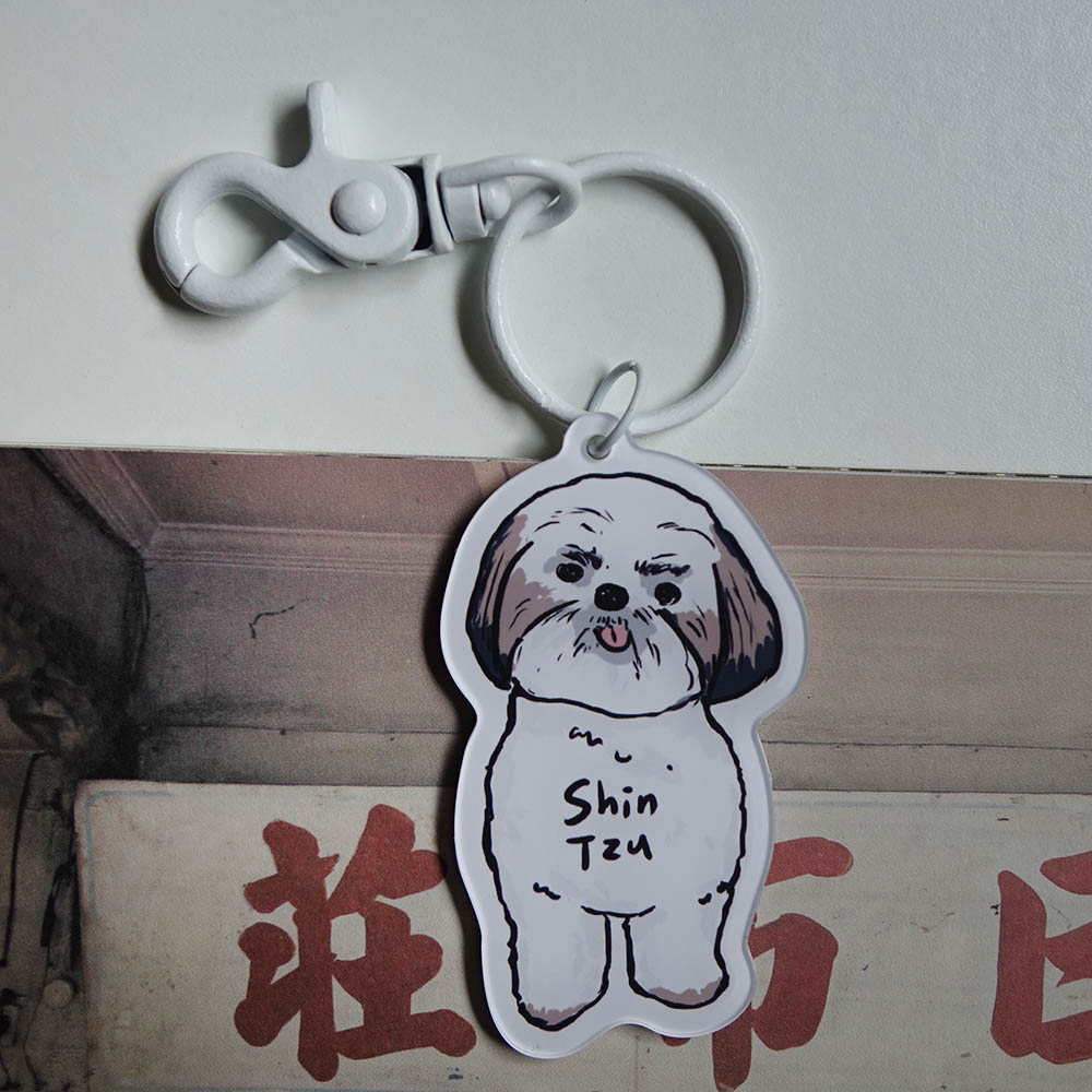 西施鑰匙圈