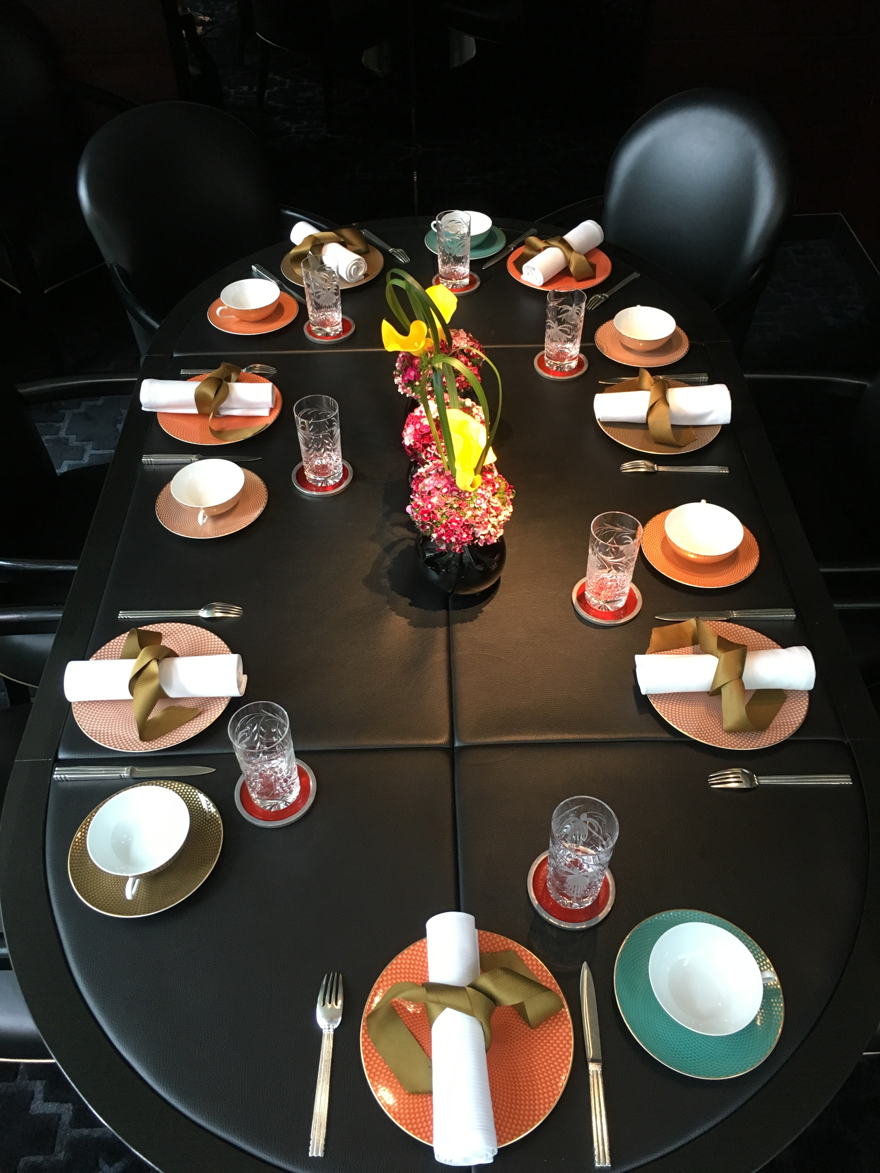 Raynaud Chambord Black American Dinner Plate