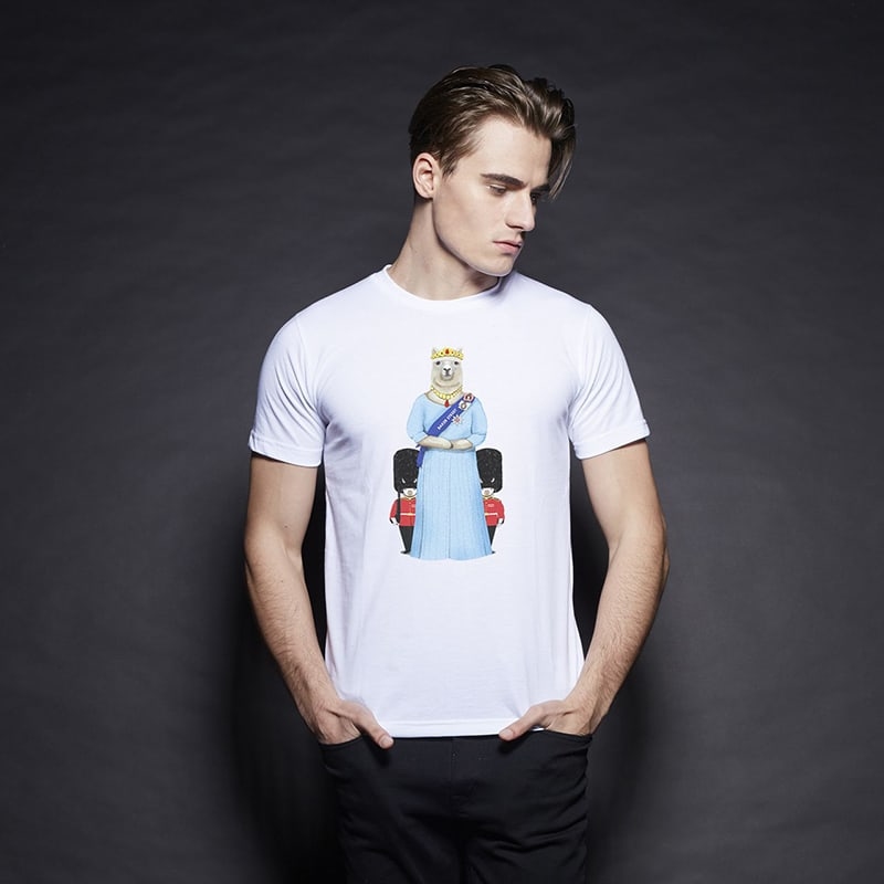 Queen of Alpaca 短袖T恤