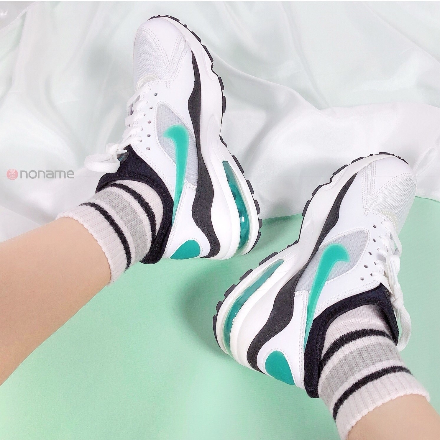 💥瑕疵特價💥 NIKE AIR MAX 93 OG Dusty Cactus Tiffany綠 (女款)
