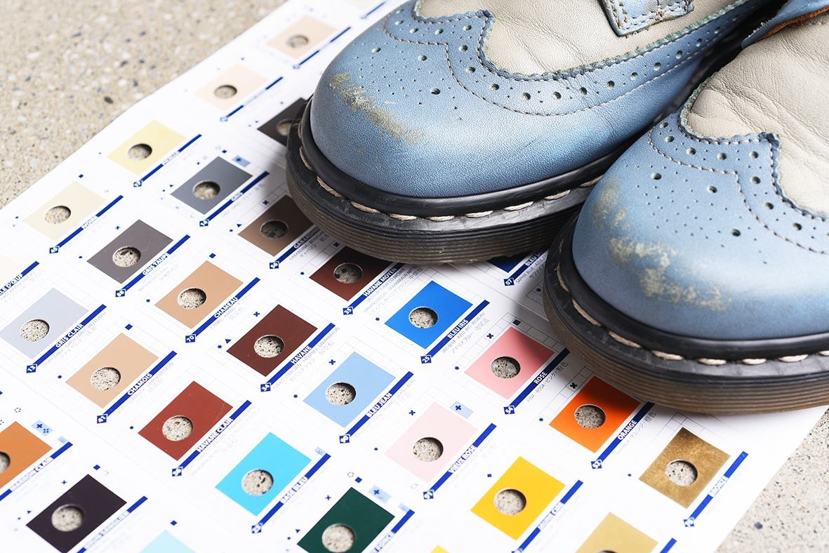 馬汀鞋整理保養補色