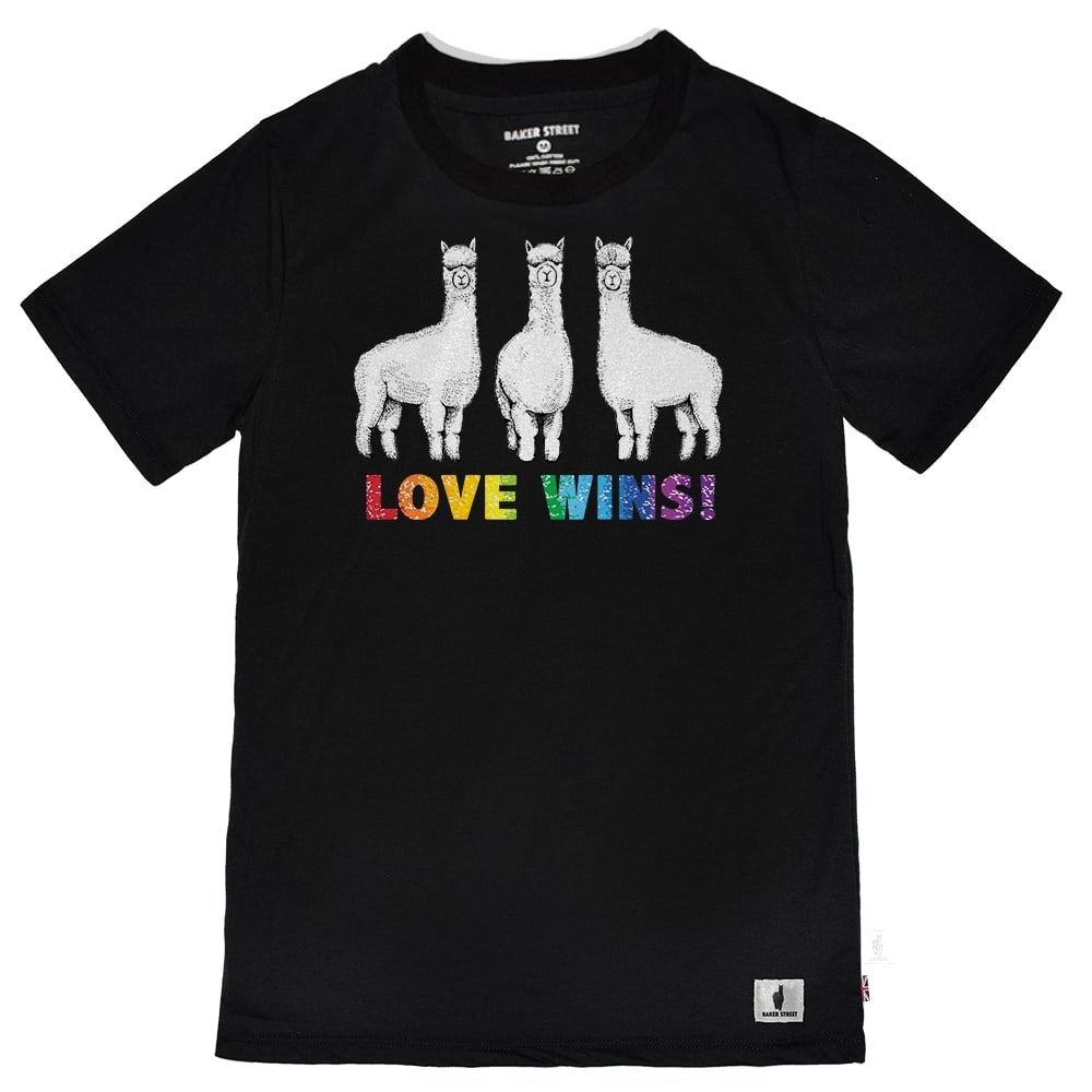 LOVE WINS: Triplets Alpaca 三羊開泰 短袖T恤