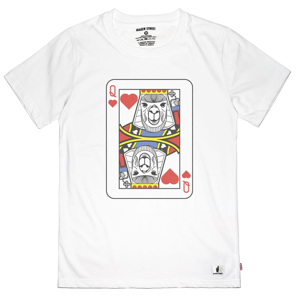 Alpaca Poker Queen 短袖T恤