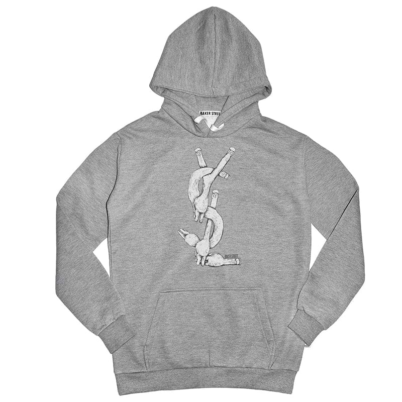 Exercising Alpaca 聖羅駝 高磅數長袖帽T