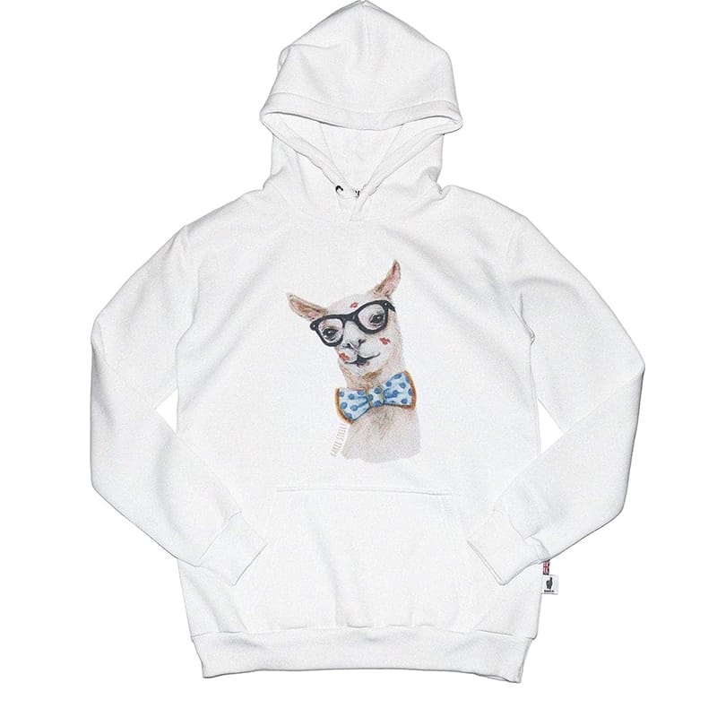 Kissy Alpaca 高磅數長袖帽T