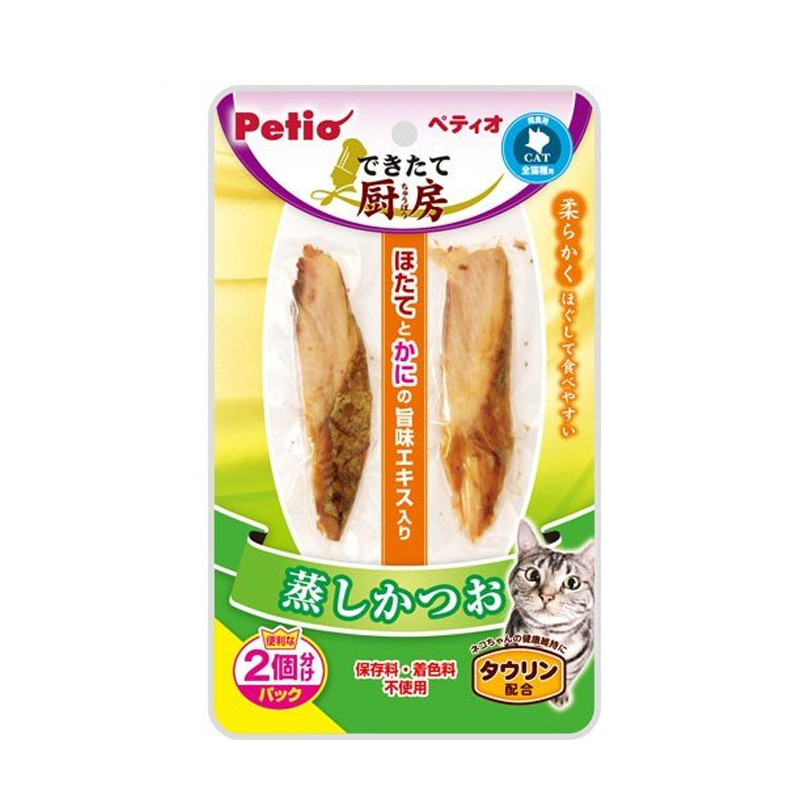 Petio 貓用 大廚蒸鰹魚【$105 X 6 包】