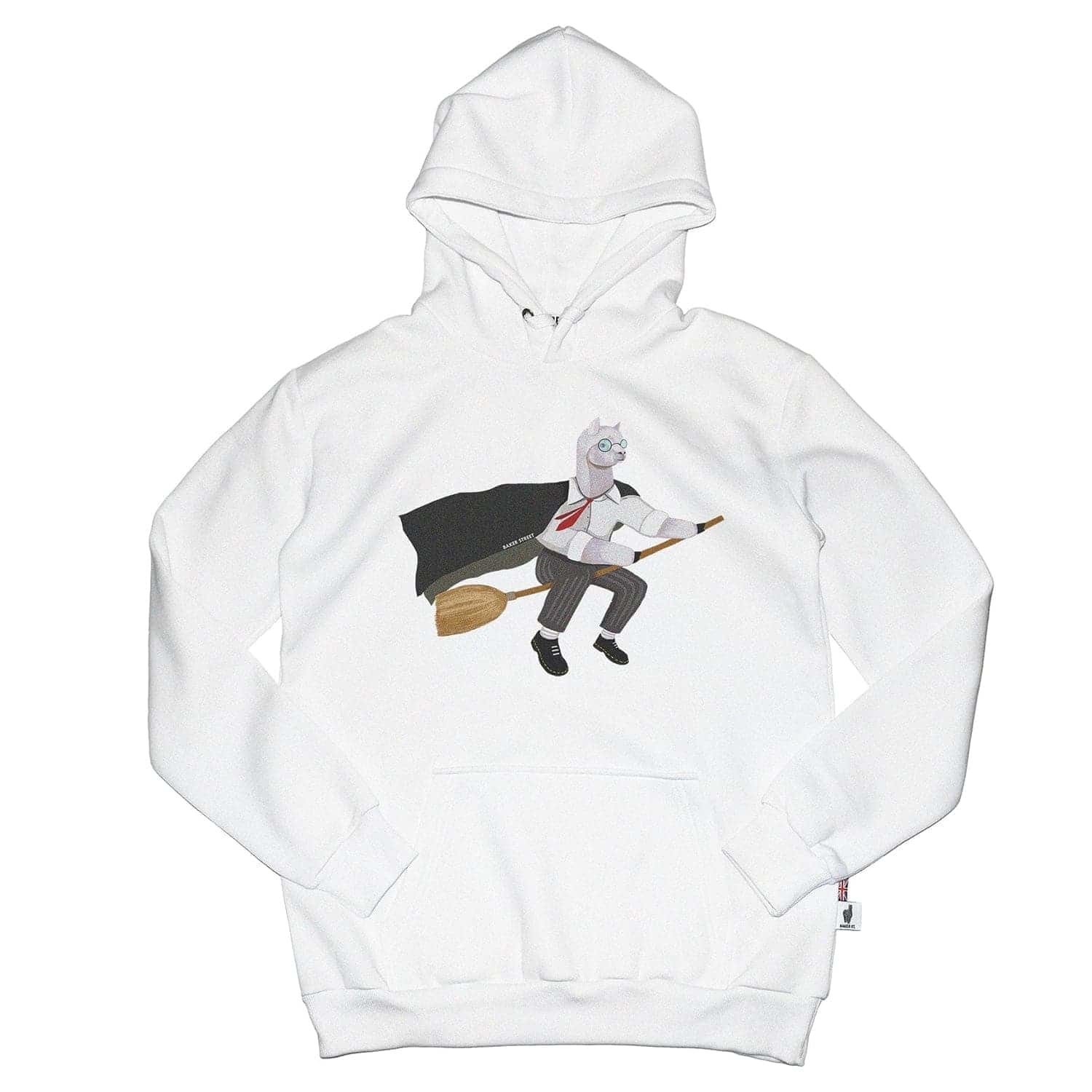 Harry Alpoter 哈利波駝 高磅數長袖帽T