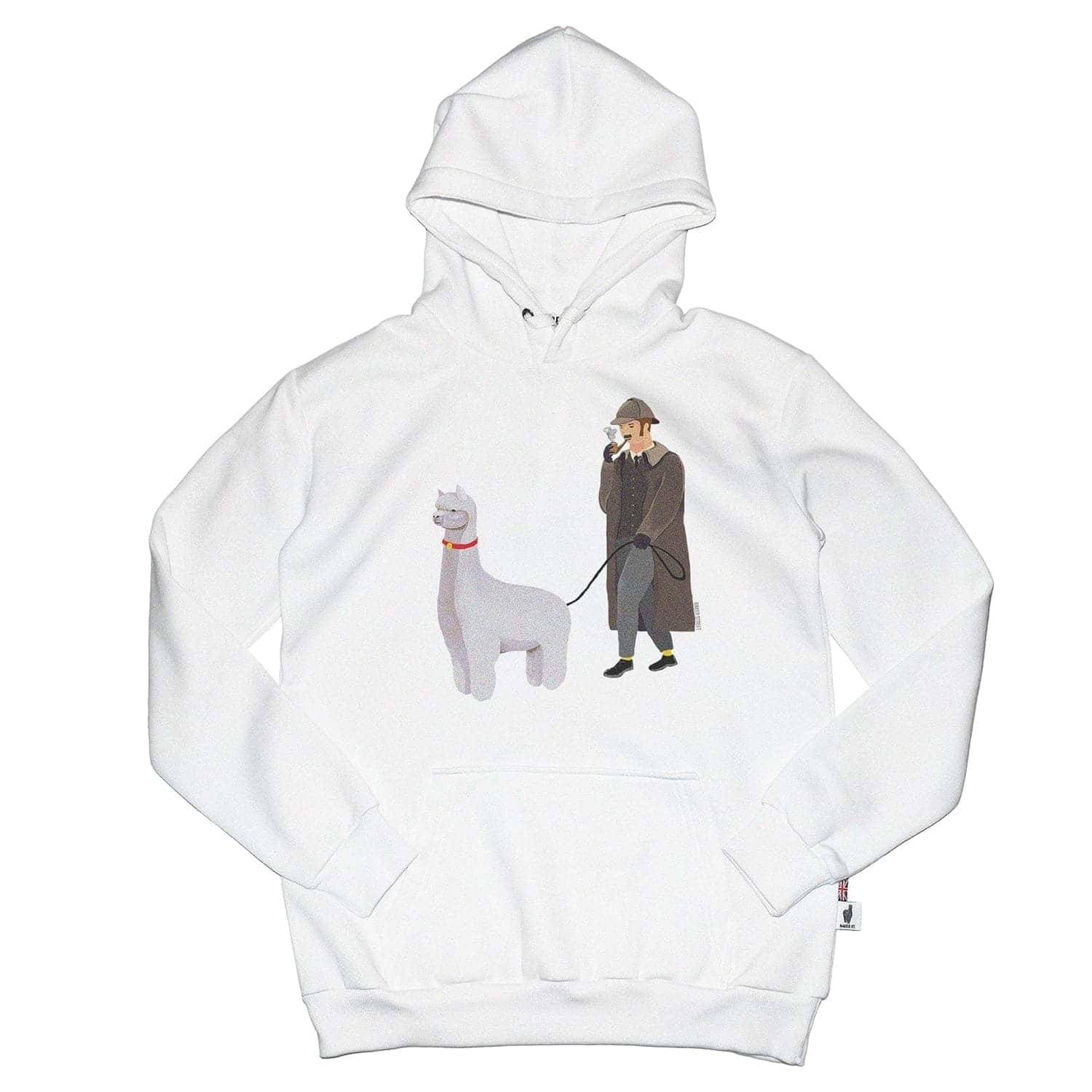 Walking the Alpaca 高磅數長袖帽T