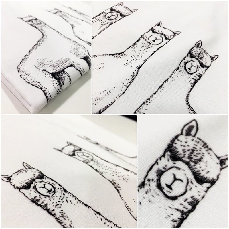 Triplets Alpaca 三羊開泰 女版短T