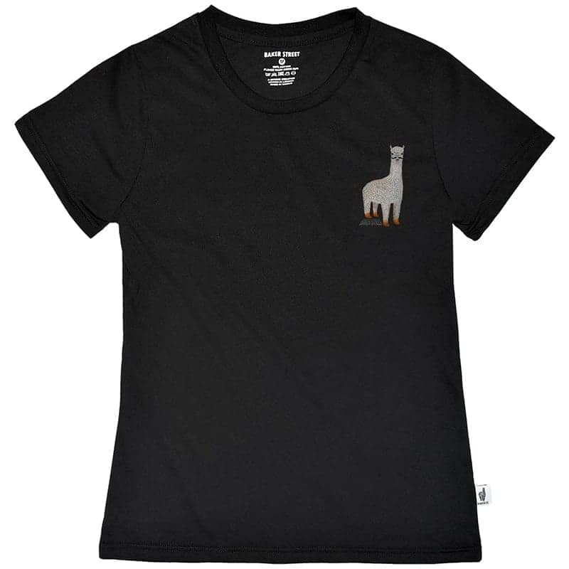 Mustache Alpaca 女版短袖T恤