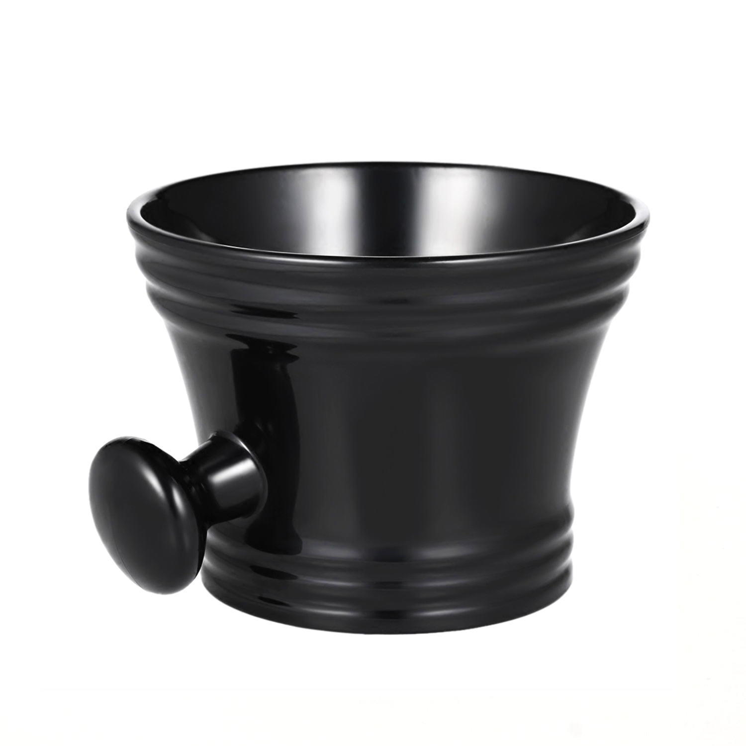 復古經典款 - ABS 刮鬍碗 / 鬍皂碗（黑）