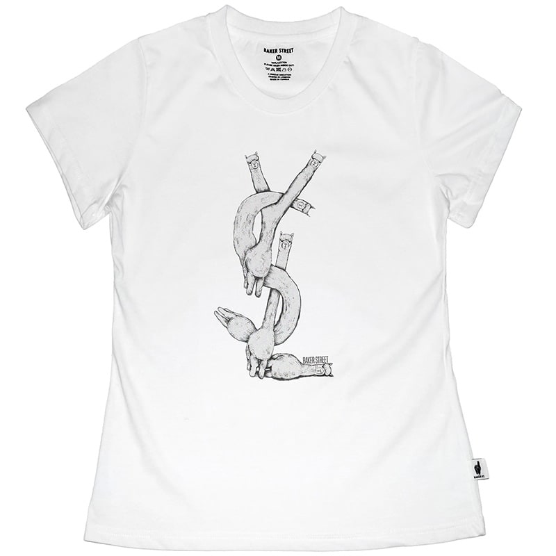 Exercising Alpaca 聖羅駝 女版短T