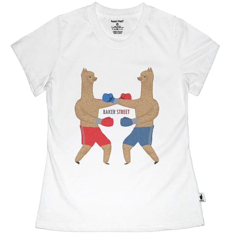 Boxing Alpaca 拳擊羊駝 女版短T