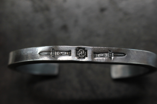 SE- 580 7mm 扁平手鐲/壓紋