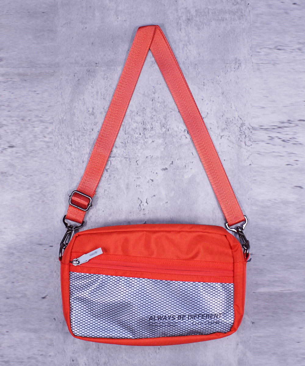 【絕版小品】AlwaysBeDifferent Orange Shoulder Bag