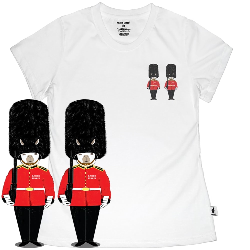 Little Stamp: Twin Alpaca Grenadier Guard 女版短袖T恤
